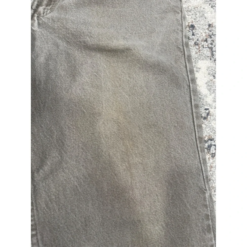 Vintage Levis‎ 550 Relaxed Fit Jeans Mens 38x32 Olive Brown Faded Denim USA 1997